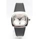 Часы наручные женские Korloff TKLD6FN кварцевые, бело-серый перламутр с бриллиантами, черный кожаный ремешок 1