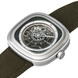 Часы наручные мужские SEVENFRIDAY SF-T2/01, скелетон с автоподзаводом в автоспортивной стилистике, Швейцария 3