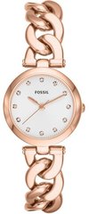 Годинники наручні жіночі FOSSIL ES3392 кварцові, на браслеті, колір рожевого золота, США, УЦІНКА