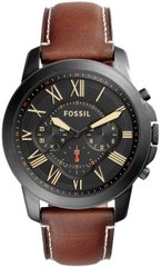 Часы наручные мужские FOSSIL FS5241 кварцевые, ремешок из кожи, США