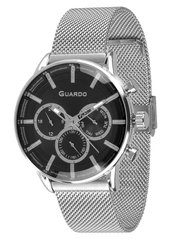 Чоловічі наручні годинники Guardo 012670-2 (m.SB)