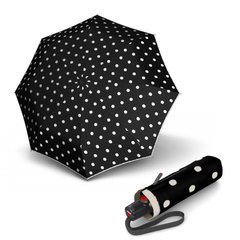 Складаний парасолька Knirps T. 100 Small Duomatic Dot Art Black Kn9531004901