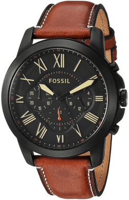Годинники наручні чоловічі FOSSIL FS5241 кварцові, ремінець з шкіри, США