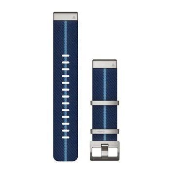 Нейлоновый ремешок Garmin QuickFit 22 жаккардового плетения, индиго