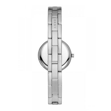 Часы наручные женские DKNY NY2824 кварцевые, с фианитами, серебристые, США