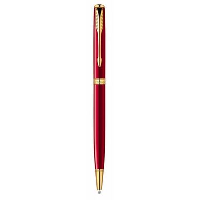 Шариковая ручка Parker Sonnet Slim Laque Ruby Red GT BP 85 931R