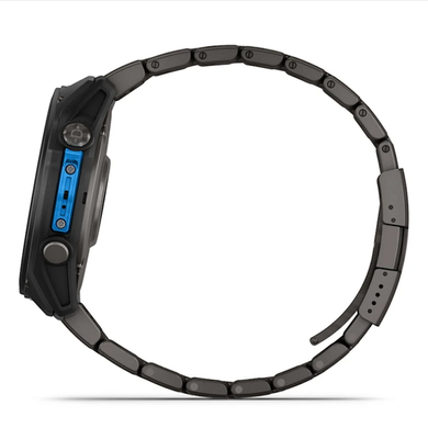 Смарт-годинник Garmin D2 Mach 2 (51 мм) титановий Carbon Gray DLC із вентильованим титановим браслетом