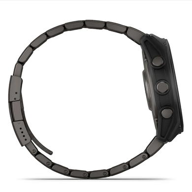 Смарт-годинник Garmin D2 Mach 2 (51 мм) титановий Carbon Gray DLC із вентильованим титановим браслетом