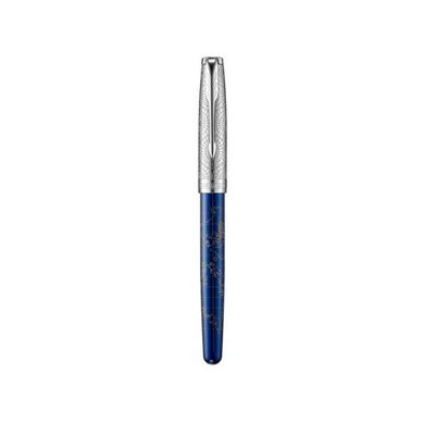Ручка перьевая Parker SONNET 17 SE Atlas Blue Silver PT 88 311
