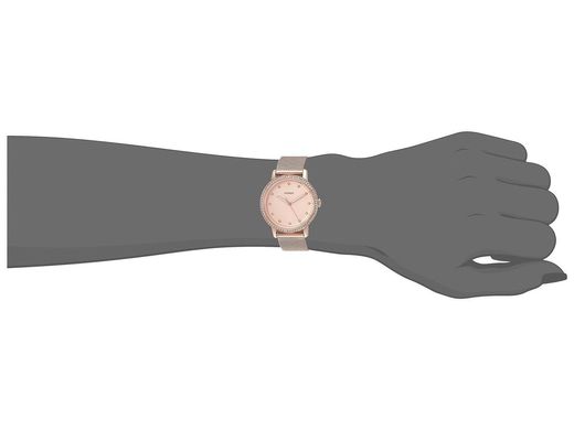 Часы наручные женские FOSSIL ES4364 кварцевые, "миланский" браслет, США