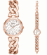 Годинники наручні жіночі FOSSIL ES3392 кварцові, на браслеті, колір рожевого золота, США, УЦІНКА 2
