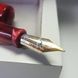 Ручка пір'яна Visconti 79418AUA20F Forbiden city red gold 18K F l.e. 4