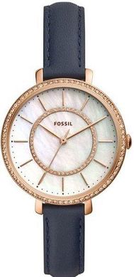 Часы наручные женские FOSSIL ES4456 кварцевые, кожаный ремешок, США