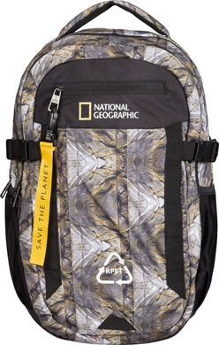 Рюкзак повсякденний з відділенням для ноутбука National Geographic Natural N15780;99RO принт/каміння