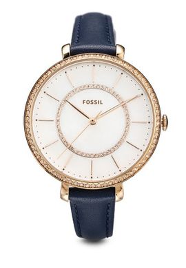 Часы наручные женские FOSSIL ES4456 кварцевые, кожаный ремешок, США