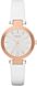 Часы наручные женские DKNY NY2405 кварцевые,белые, ремешок из кожи, США 1