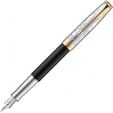 Ручка перова Parker SONNET 17 SE Impression Matte Black GT 87 711