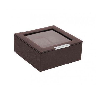 309606 Stackables 6 pc Watch Tray w Lid WOLF Brw