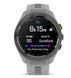 Смарт-часы Garmin Approach S70 (42 мм) с черным керамическим безелем и серым ремешком