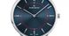 Часы наручные Claude Bernard 20219 3M BUINRO унисекс, кварцевые, на браслете, циферблат синий с красным кругом 2