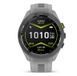 Смарт-часы Garmin Approach S70 (42 мм) с черным керамическим безелем и серым ремешком