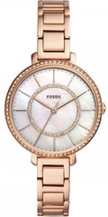 Часы наручные женские FOSSIL ES4452 кварцевые, с фианитами, цвет розового золота, США