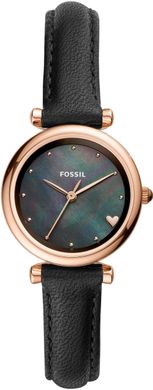 Часы наручные женские FOSSIL ES4504 кварцевые, ремешок из кожи, США