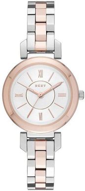 Часы наручные женские DKNY NY2593 кварцевые, сталь, серебристо-розовые, США