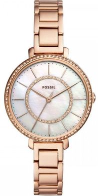 Годинники наручні жіночі FOSSIL ES4452 кварцові, з фіанітами, колір рожевого золота, США