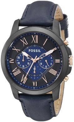 Годинники наручні чоловічі FOSSIL FS5061 кварцові, ремінець з шкіри, США