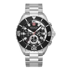 Часы наручные мужские Swiss Military-Hanowa 06-5341.04.007 кварцевые, на стальном браслете, Швейцария