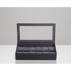 Скринька для годин Wolf з шкіри серії Stackable (Великобританія)