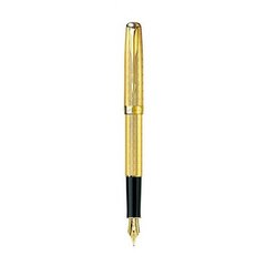 Перьевая ручка Parker Sonnet Chiselled Gold GT FP 85 412G
