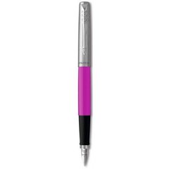 Ручка перьевая Parker JOTTER 17 Plastic Pink CT FP F 15 511 из стали и пластика