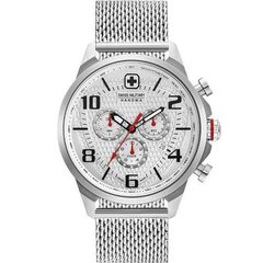 Часы наручные мужские Swiss Military-Hanowa 06-3328.04.001 кварцевые, на миланском браслете, Швейцария