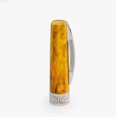 KP09-02-FPEF MIRAGE FOUNTAIN PEN AMBER STEEL EF Перьевая Ручка Visconti
