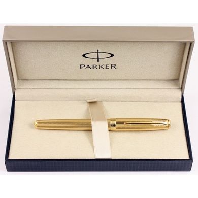 Перьевая ручка Parker Sonnet Chiselled Gold GT FP 85 412G