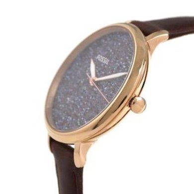 Часы наручные женские FOSSIL ES4326 кварцевые, кожаный ремешок, США