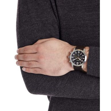 Часы наручные мужские FOSSIL FS5143 кварцевые, ремешок из кожи, США