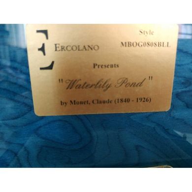 Музыкальная шкатулка Ercolano "Nimpheas Effet Du Soir" из дерева, Италия