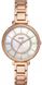 Часы наручные женские FOSSIL ES4452 кварцевые, с фианитами, цвет розового золота, США 1