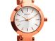 Часы наручные женские DKNY NY2400 кварцевые, на браслете, цвет розового золота, США 4