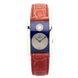 Часы наручные женские Bunz 37020378/010 кварцевые, бриллиант над циферблатом, ремешок из кожи аллигатора 1
