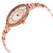 Часы наручные женские FOSSIL ES4452 кварцевые, с фианитами, цвет розового золота, США 3