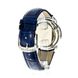 Часы наручные мужские Aerowatch 84934 AA08 с серебристым корпусом и синим кожаным ремешком 5