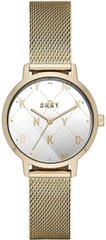 Часы наручные женские DKNY NY2816 кварцевые, на браслете, цвет желтого золота, США