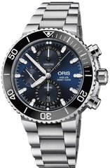 Часы наручные мужские Oris Diving Aquis Chronograph 774.7743.4155 MB 8.24.05PEB