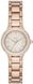 Часы наручные женские DKNY NY2393 кварцевые, на браслете, цвет розового золота, США 1