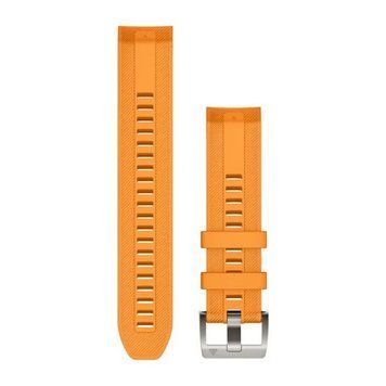 Ремешок Garmin QuickFit 22 для MARQ/MARQ (Gen 2), ярко-оранжевый силиконовый