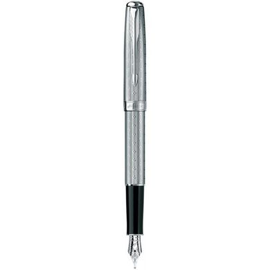 Перьевая ручка Parker Sonnet Chiselled Silver PT FP 85 412S